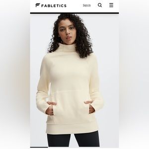Fabletics - NWT - Zaylee Funnel Neck Tunic Sweatshirt XL